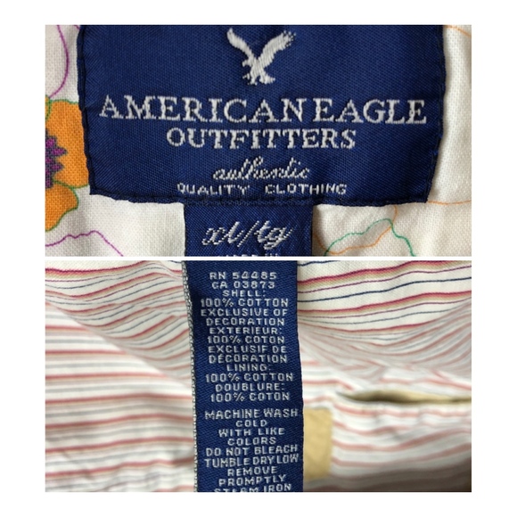 American Eagle Outfitters Beige Jacket XL - Picture 7 of 8